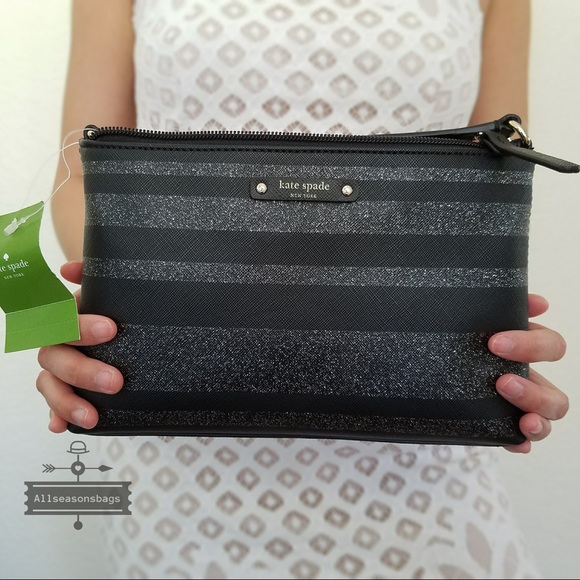 Kate spade Ramey Haven lane stripe crossbody NWT - Picture 5 of 8